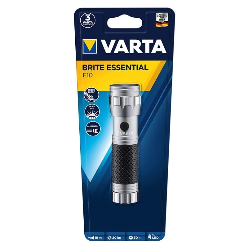 Torcia Varta LED BRITE ESSENTIALS LIGHT F10 15608201401