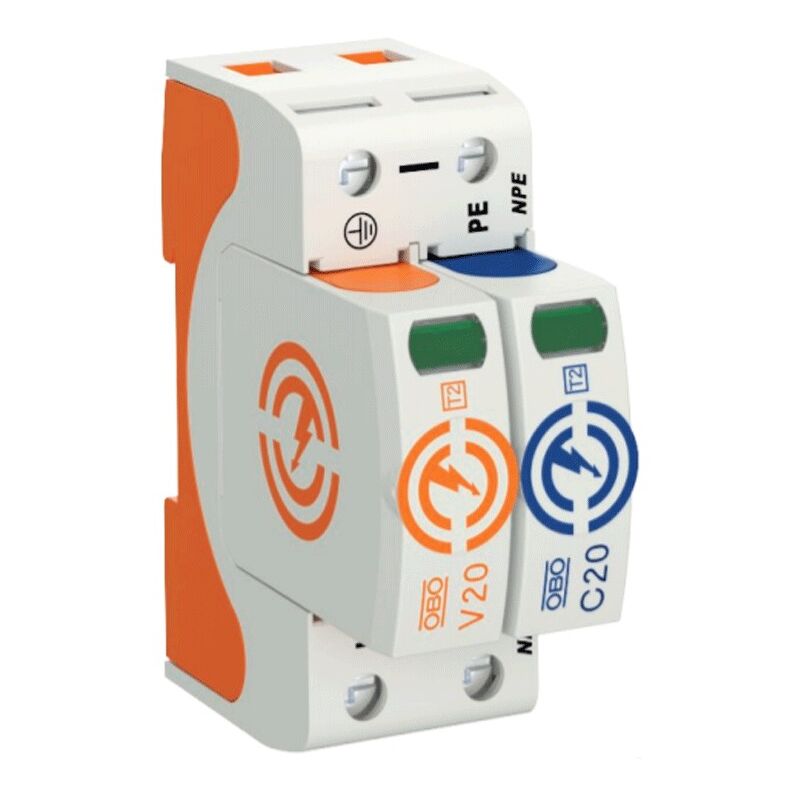 Scaricatore Sovratensione Fotovoltaico DC Tipo 2 - 2P, 500V, 20KA - Foto 4