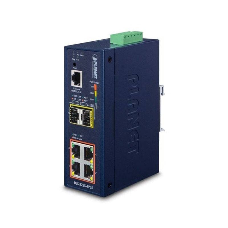 Switch Gigabit Ethernet PoE 16-Porte 10/100/1000-T + 2-Porte 100 4POWER