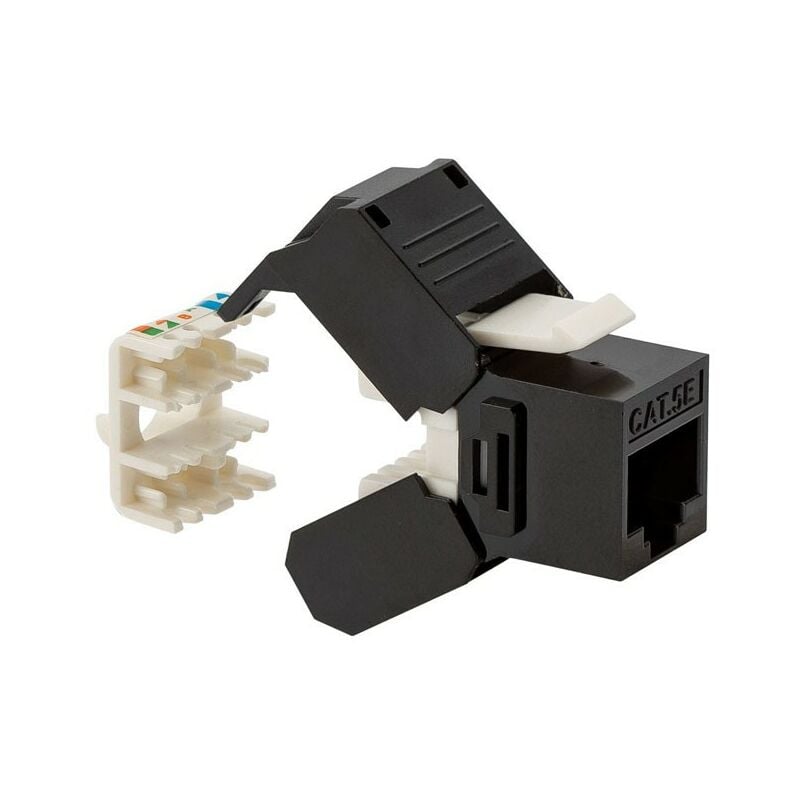 50 PLUG RJ45 FANTON CAT6 CON 10 COPRIPLUG DORATURA CONTATTI 50 µm