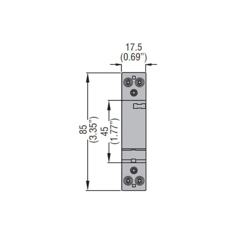 CONTATTORE MODULARE LOVATO 2 POLI - CONTATTI 2 NA 20 A BOBINA 220-2