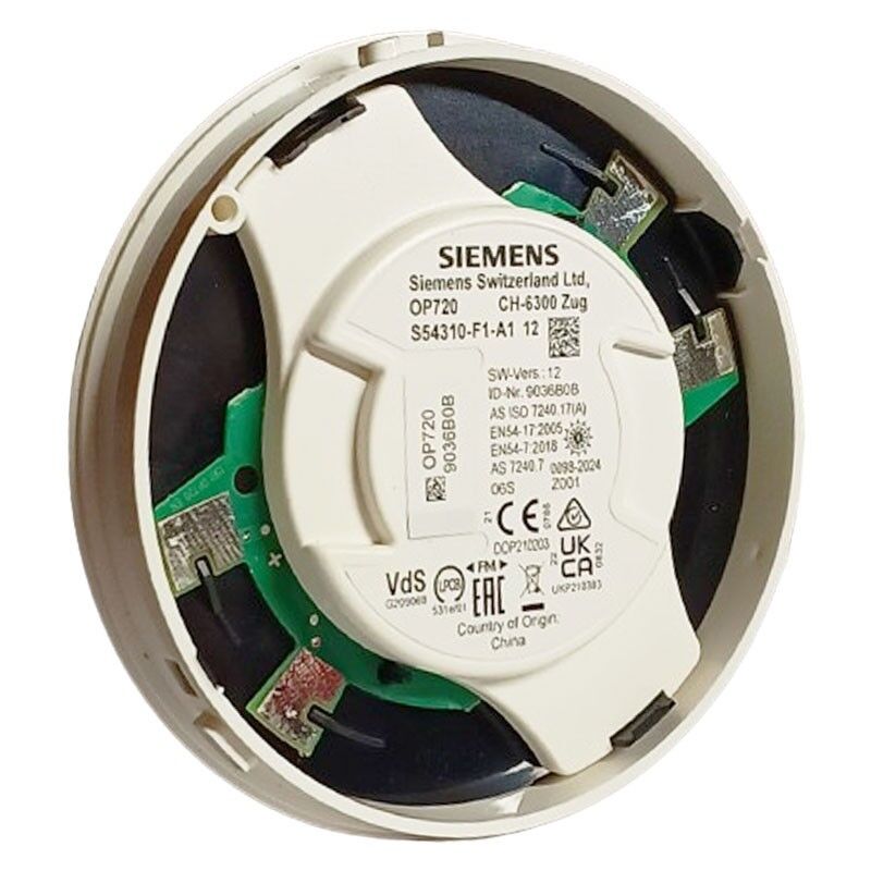 Set Rilevatori Siemens | 1 Rilevatore Fumo NF + 1 Rilevatore Monossido Di Carbonio | Garanzia 10 Anni - Foto 3