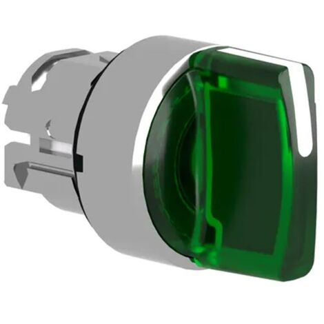 Testa Telemecanique per selettore luminoso a LED Verde ZB4BK1533