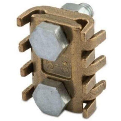 Morsetto universale a pettine BM a 2 Bulloni 6-16 mmq 5261 (1/2)