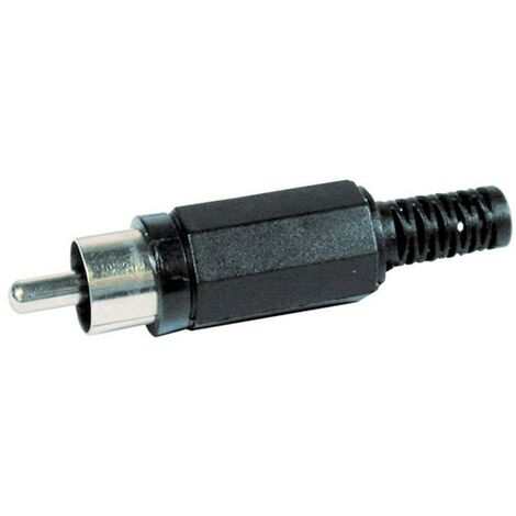 Spina Jack RCA volante Merchioni Nero 433329865