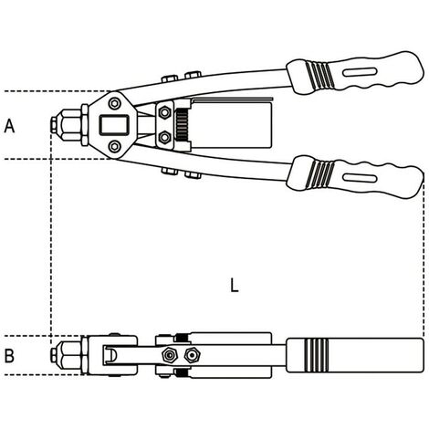 Rivettatrice di potenza per rivetti Beta 1742A