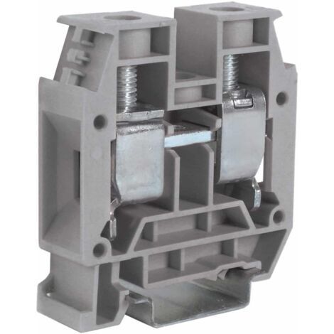 Morsetto passante standard Cabur 50mmq Grigio CBC35GR