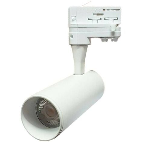 Proiettore Led a binario trifase Ilmas 8,8W 3000K 840 lumen bianco 10912V01