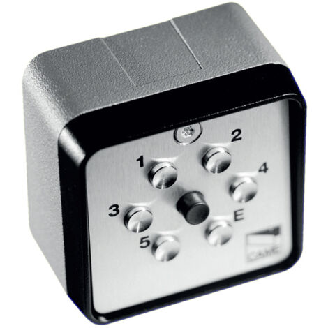 Selettore a tastiera ad incasso Came 12/24V AC/DC 70 mA IP54 001S6000