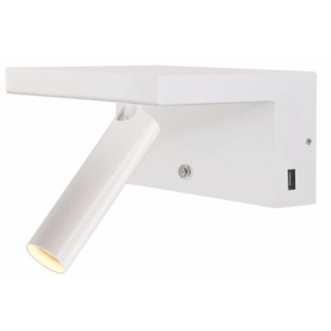 Lampada a parete Beneito Faure BEAM BLANCO 5W 2700K USB dimmerabile 3958-N (1/5)