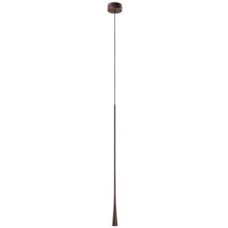 Sospensione Redo ITO 7W LED 3000K 18° 40cm Caffè opaco 01-1754