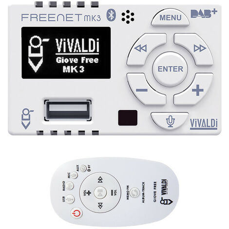 Dispositivo Vivaldi Giove HIFI 25+25W RS48 FREENETMK3.W