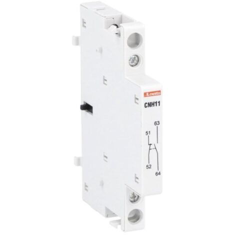 Contatto ausiliaro Lovato 1NO+1NC per contattori CNH11