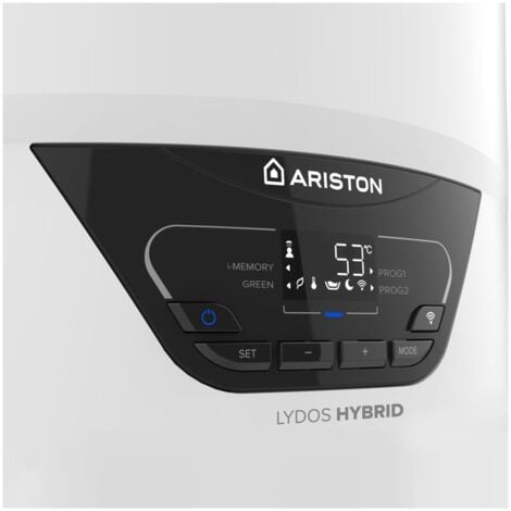 Scaldabagno elettrico con tecnologia ibrida Ariston Lydos Hybrid 80 Lt Classe Energetica A
