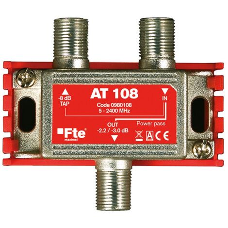 Derivatore FTE a 1 Via classe A terrestri e satellitari AT108