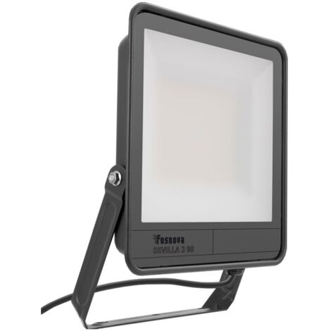 Proiettore LED Fosnova Disano 90W 4000K 9900 lumen Grigio IP65 2241353200