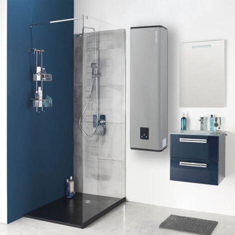 Scaldabagno elettrico Atlantic Vertigo Steatite 50 litri 40 WIFI Silver 831181