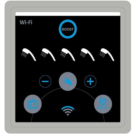 Scaldabagno elettrico Atlantic Vertigo Steatite 50 litri 40 WIFI Silver 831181