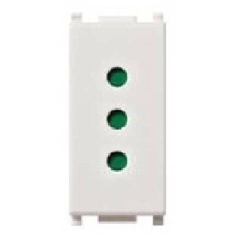 Presa Vimar Plana 2P+T 10A tipo P11 standard italiano Bianco 14201 (1/5)