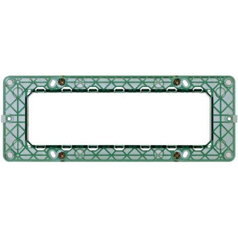 Supporto serie Vimar Plana 7 moduli per scatole rettangolari 14617