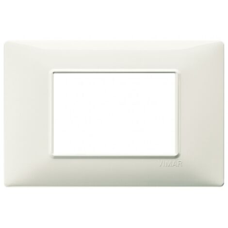 Vimar Plana placca 3 moduli colore avorio 14653.02