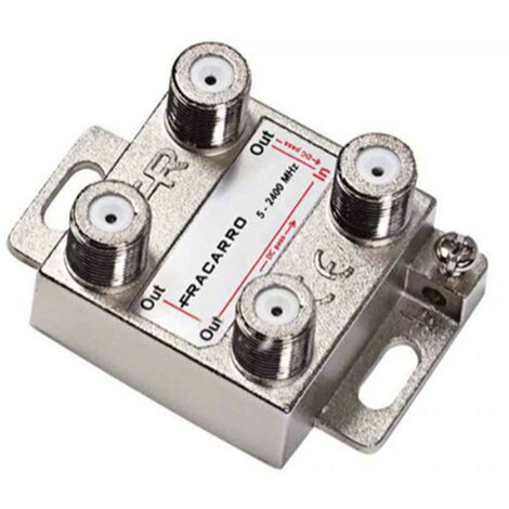Partitore 3 Uscite Fracarro PA3 con innesto ad F 280703