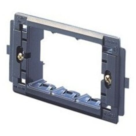 GEWISS GW24201 - Supporto - 3 Posti - Placche Top System / Virna / Classic - System