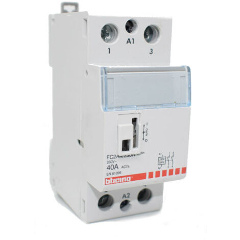 Bticino contattore contatto 2NO 40A 230V FC2A4/230N
