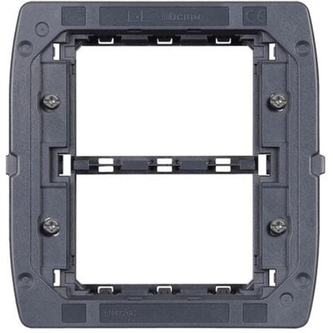 Bticino supporto 3+3 moduli per placche AIR LN4726C