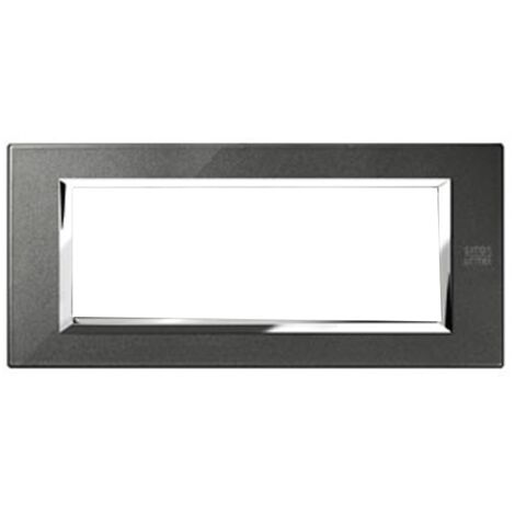 Urmet Simon Nea placca 6 moduli nero grafite 13906.NG