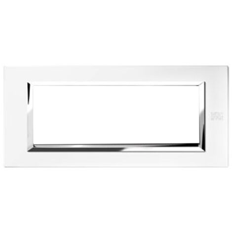 Urmet Simon Nea placca 6 moduli  bianco perla 13906.BP