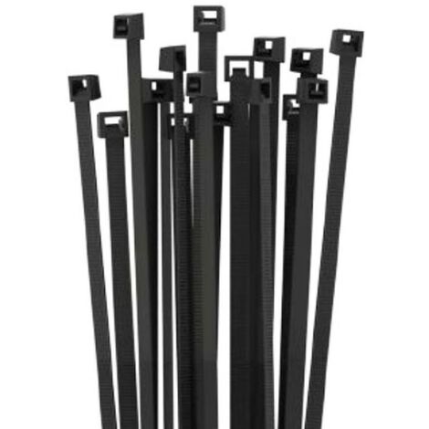 ETELEC fascette di fissaggio nere 100X2,5 mm 100pz. FN10025