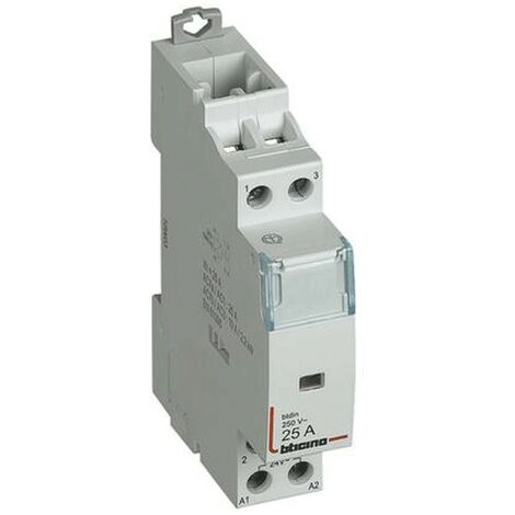 Contattore Bticino 25A AC3 1NO+1NC 230VAC 1 modulo FT1AC1N230