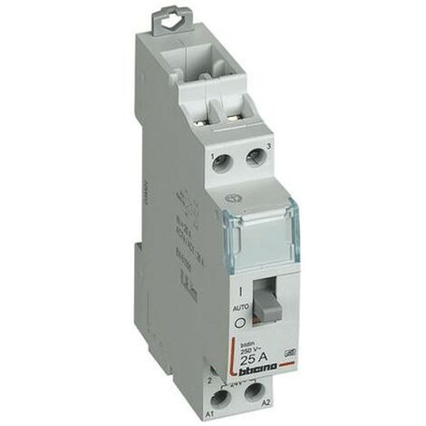 Contattore Bticino AC7A 25A Vn 230 Vac 2 NO 1 modulo FT1A2N230S