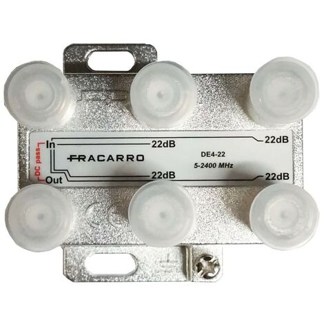 Derivatore Fracarro 4 vie 22 dB 280721