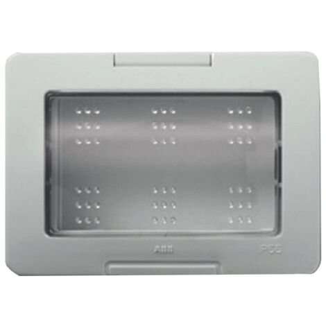 Placca stagna a tre moduli IP55 ABB serie Chiara 2CSK3355CH