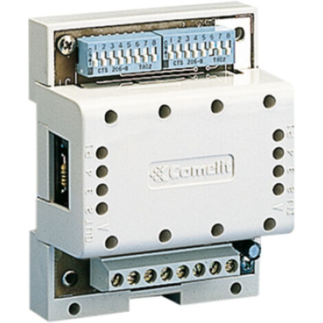 Scambio digitale Comelit Simplebus 12VAC - 22VDC per impianti audio e audio-video 1224A
