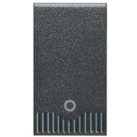 Ave pulsante unipolare na noir 1 modulo 10a 250v nero 45305