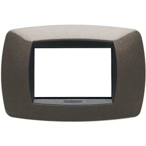 Placca Master Modo 3 Moduli grigio antracite 39TC383