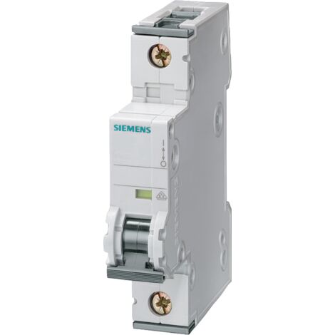 Interruttore magnetotermico siemens automatico 6A 10A 16A 20A 25A 32A 1  MODULO