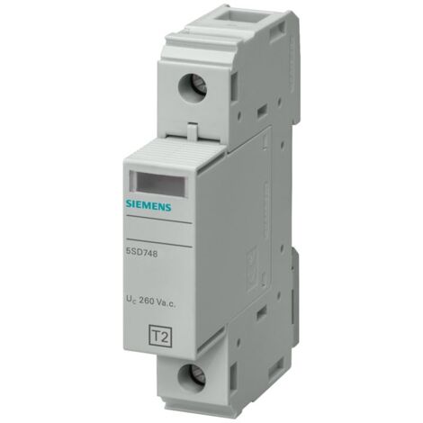 Scaricatore di sovratensione Siemens unipolare 1P 40kA classe 2 5SD74810