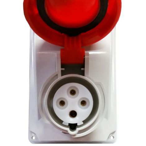 Presa Interbloccata CEE Da Parete 16A 3P+T IP67 400V - Con Portafusibili | ECI ELETTROFORNITURE - Foto 5