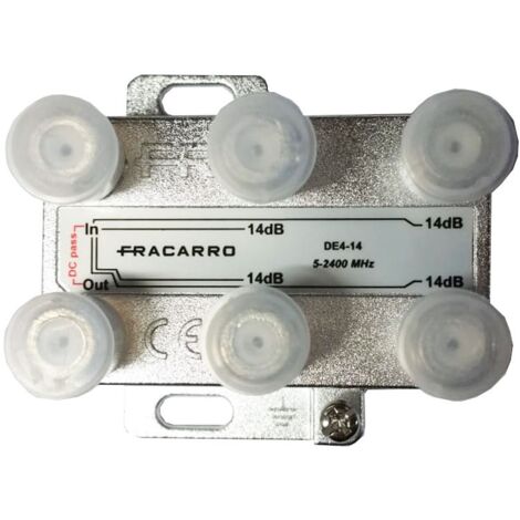 Derivatore Fracarro 4 vie 14dB 5-2400mh 280719