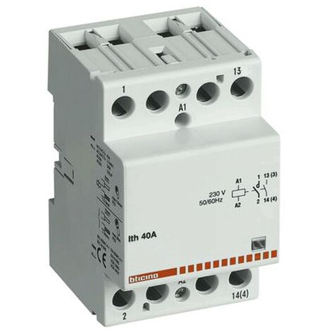 Bticino contattore 4NO 40A 230V 3 moduli FC4A4/230N