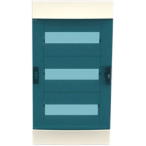 Porta frontale mistral41f a filo trasparente 36m 3r 107x320x600 cm abb 41f12x32