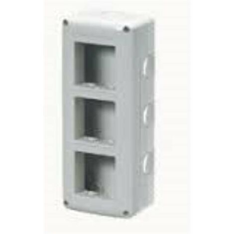 Contenitore Gewiss da parete 6 posti per serie system GW27022
