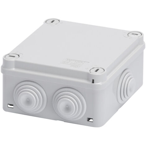 Gewiss GW-44024 Cassetta Di Derivazione Coperchio Basso a Viti IP55 100x100x50