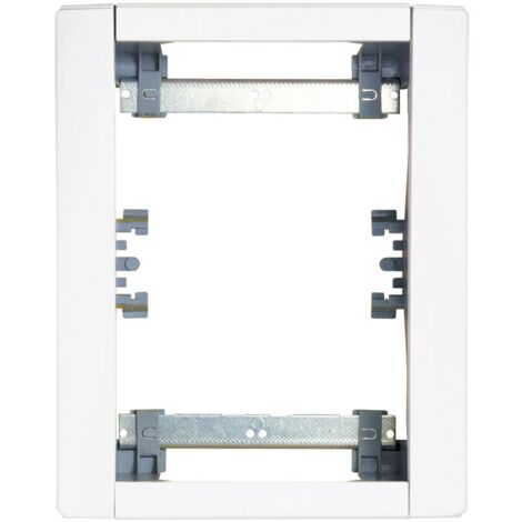 Cornice Bticino con finitura bianca LivingLight  Matix e Pivot 16102LT