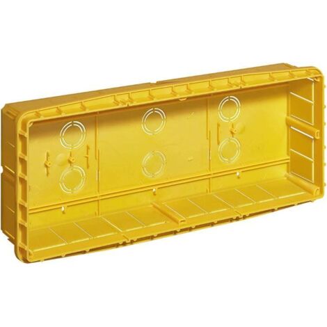Scatola Bticino incasso PT8 387x154x69mm completa coperchio e viti 16208