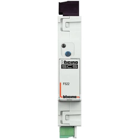 Attuatore Bticino con sensore di corrente integrato F522